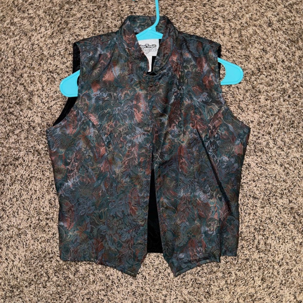 Vintage Multicolor Brocade Jacket